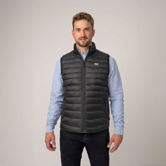Alpine - Packable Men's Down Gilet - Jet Black