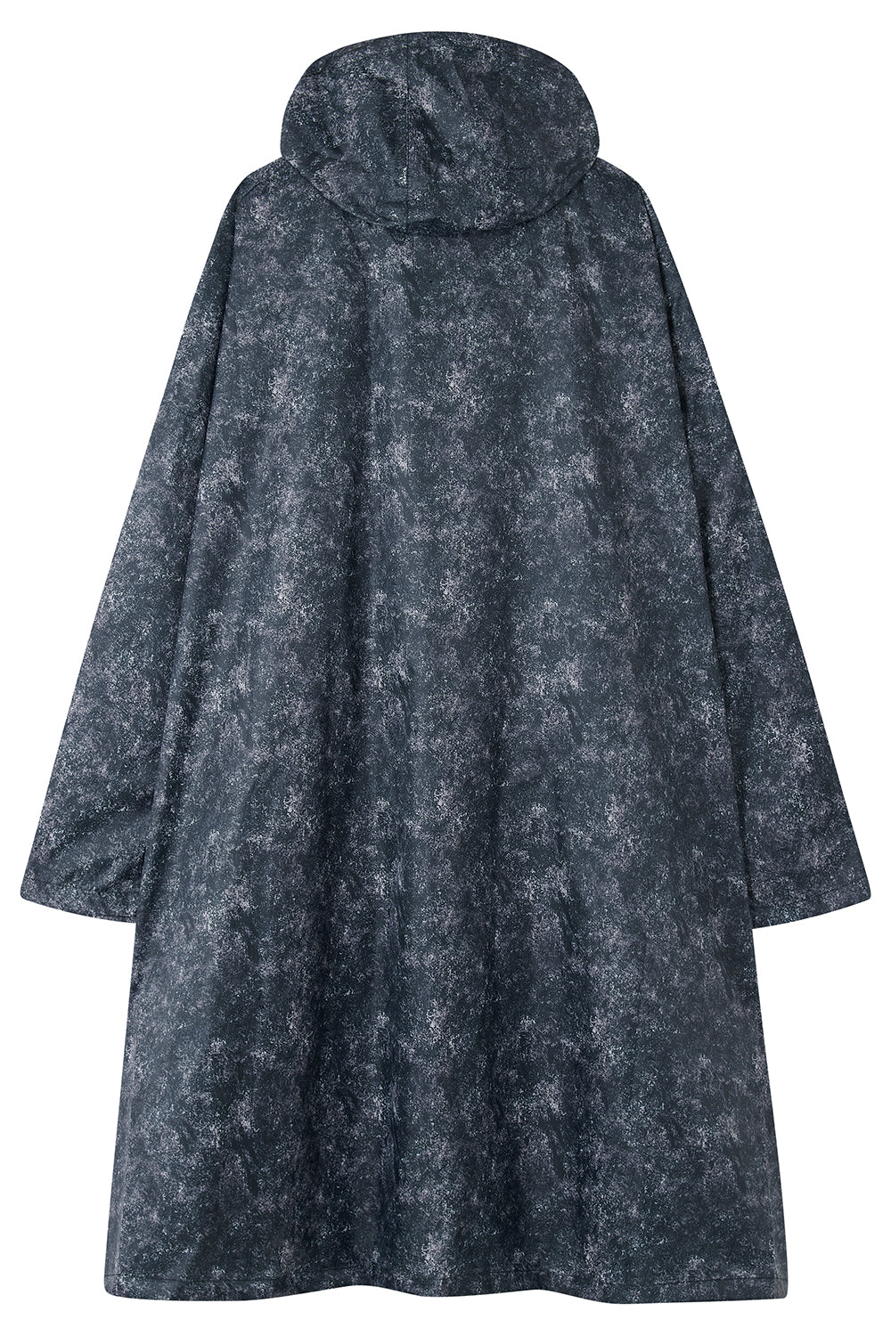 Poncho Packable Waterproof Cape - Graphite Etch