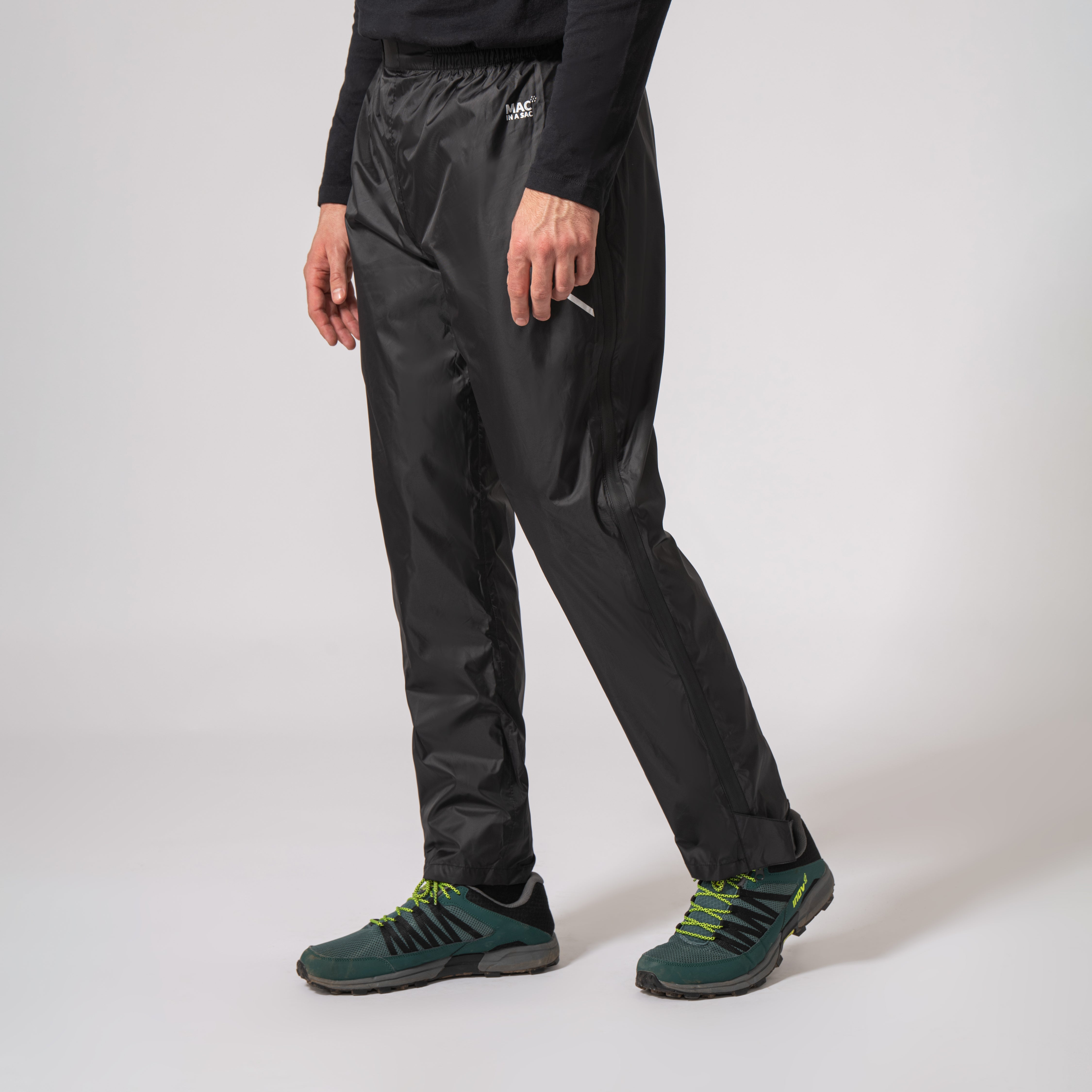 【SALE】Over Pant - Flight Satin Full Zip Overtrousers. Waterproof & Packable | Mac in a Sac