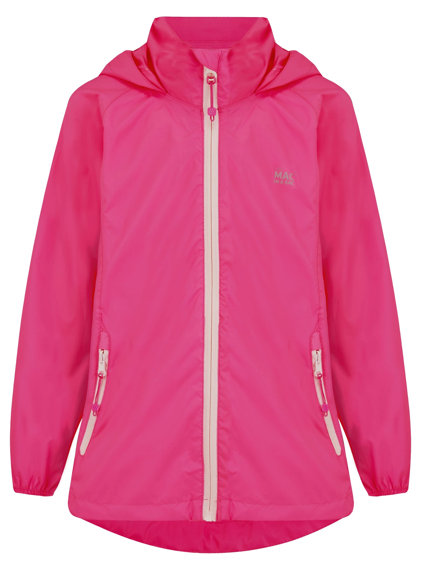 Origin Mini Packable Waterproof Kids Jacket - New Pink