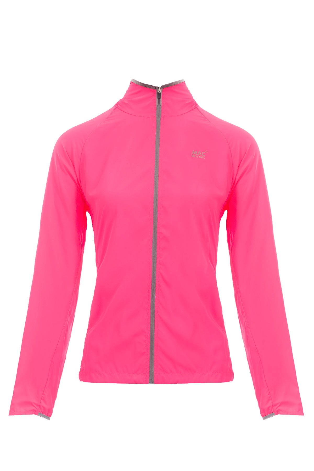 Neon pink running jacket outlet