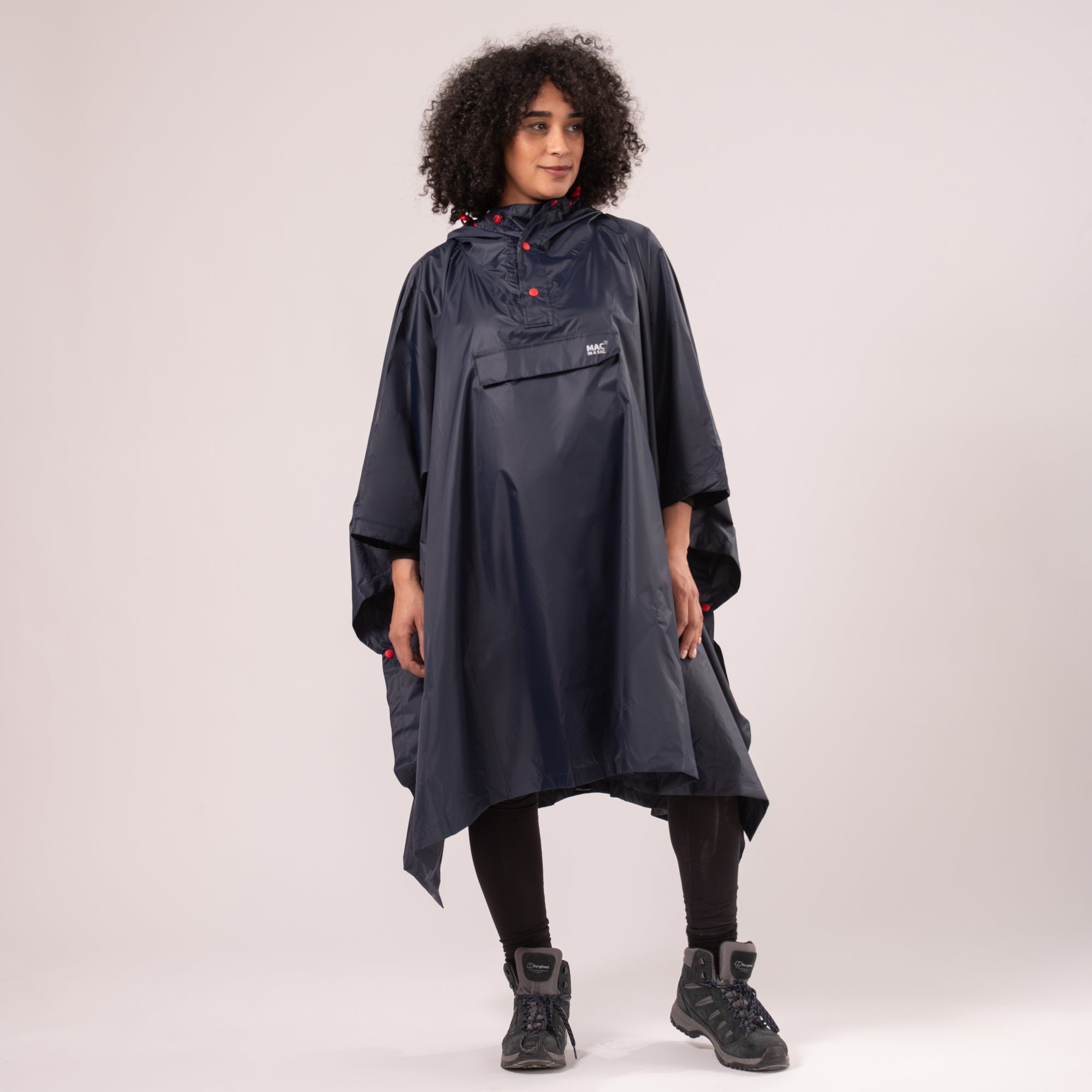 Poncho. Packable Waterproof Cape | Mac in a Sac