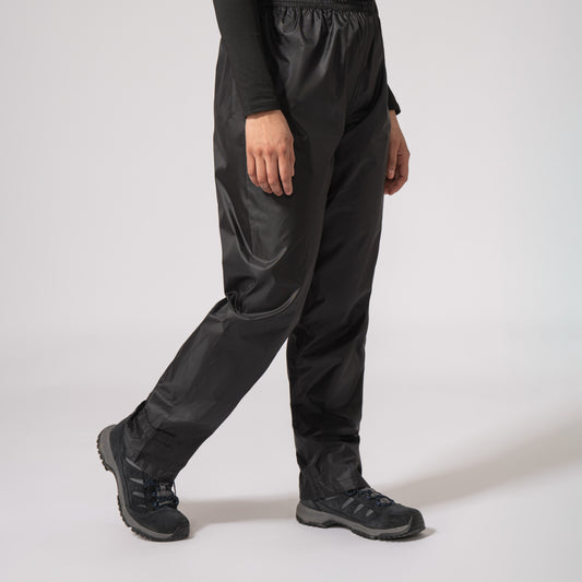 Origin Packable Waterproof Overtrousers - Black
