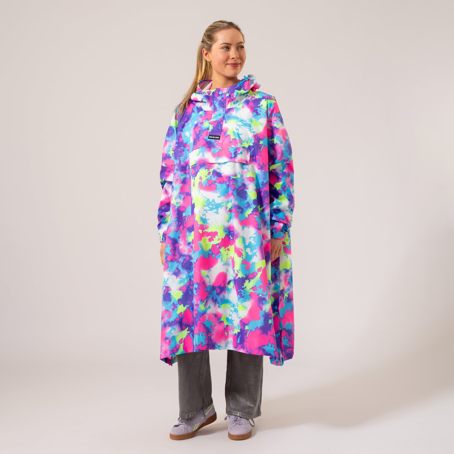 Poncho Packable Waterproof Cape - Soft Focus