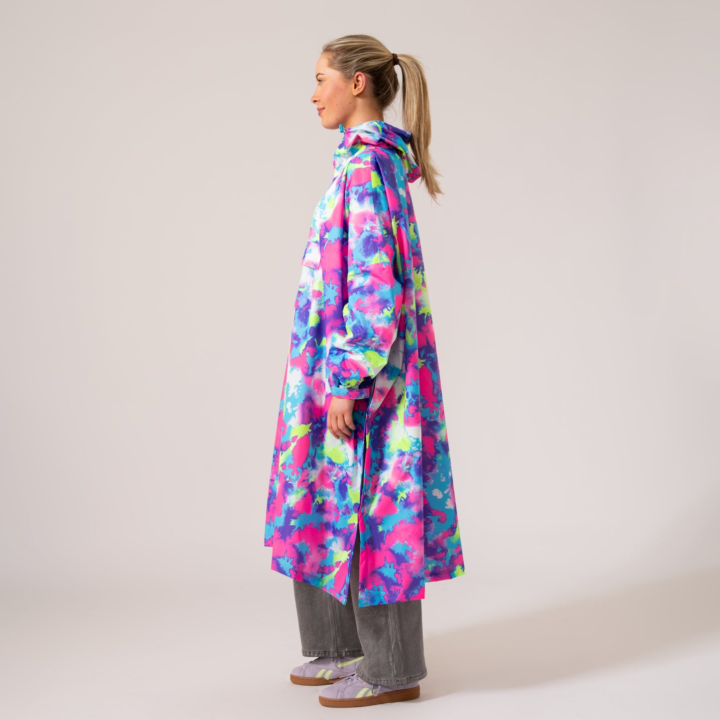 Poncho Packable Waterproof Cape - Soft Focus