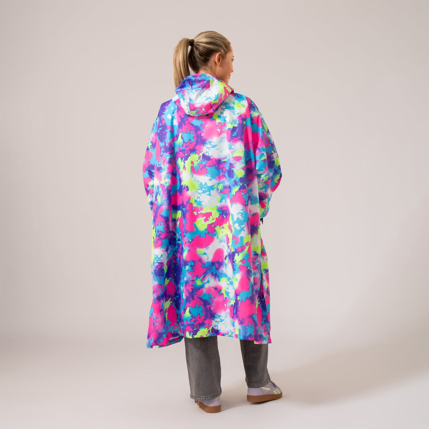 Poncho Packable Waterproof Cape - Soft Focus