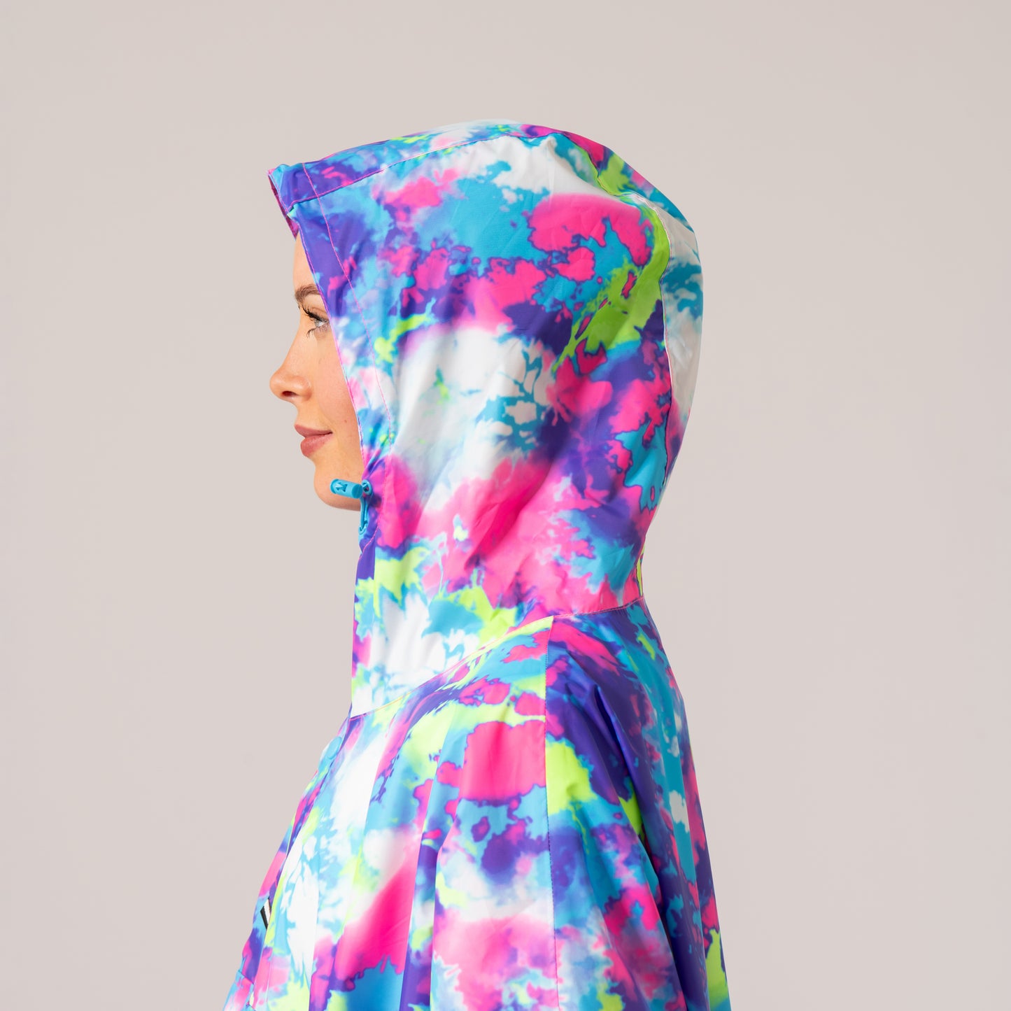 Poncho Packable Waterproof Cape - Soft Focus