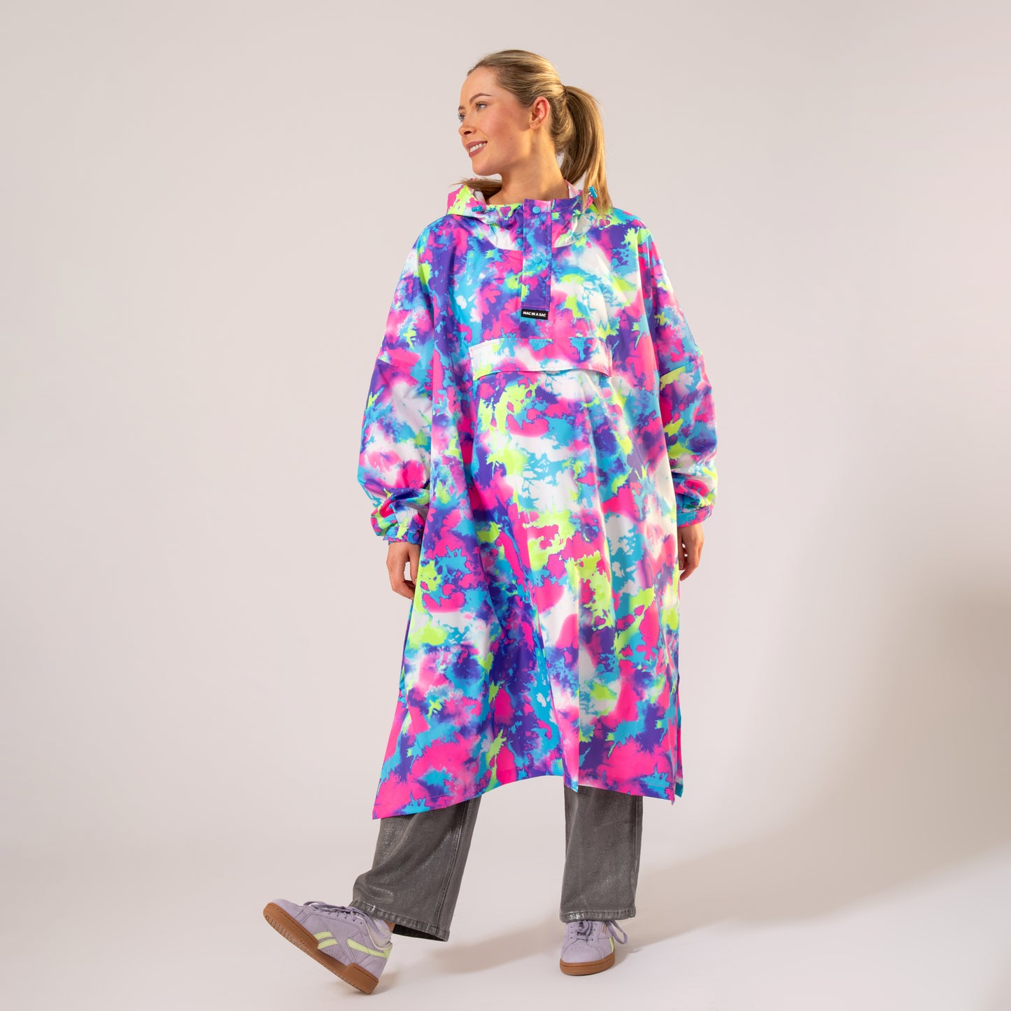 Poncho Packable Waterproof Cape - Soft Focus