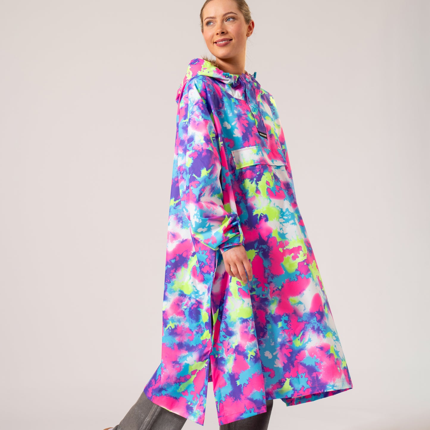 Poncho Packable Waterproof Cape - Soft Focus