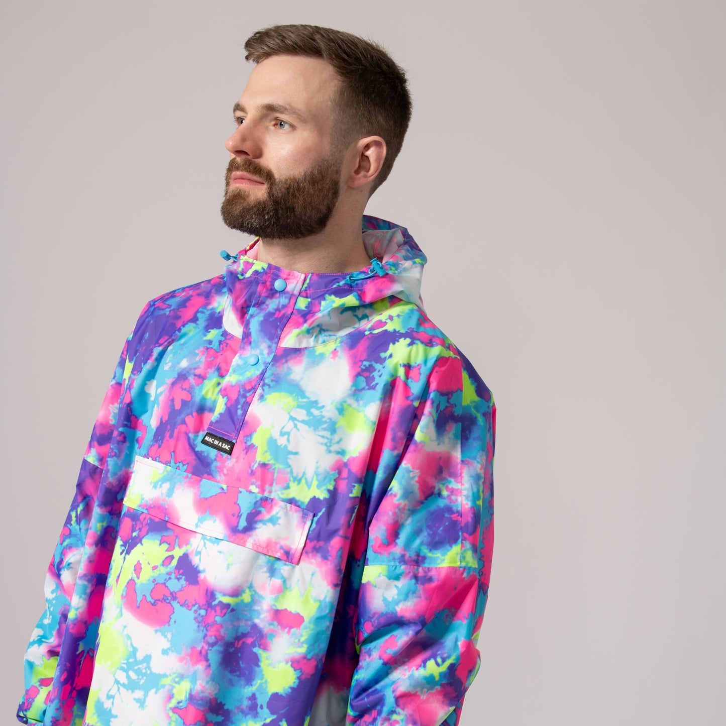 Poncho Packable Waterproof Cape - Soft Focus
