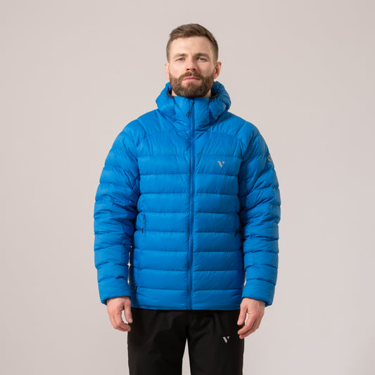 Summit – Men’s Packable Down Filled Insulated Jacket - Ocean Blue