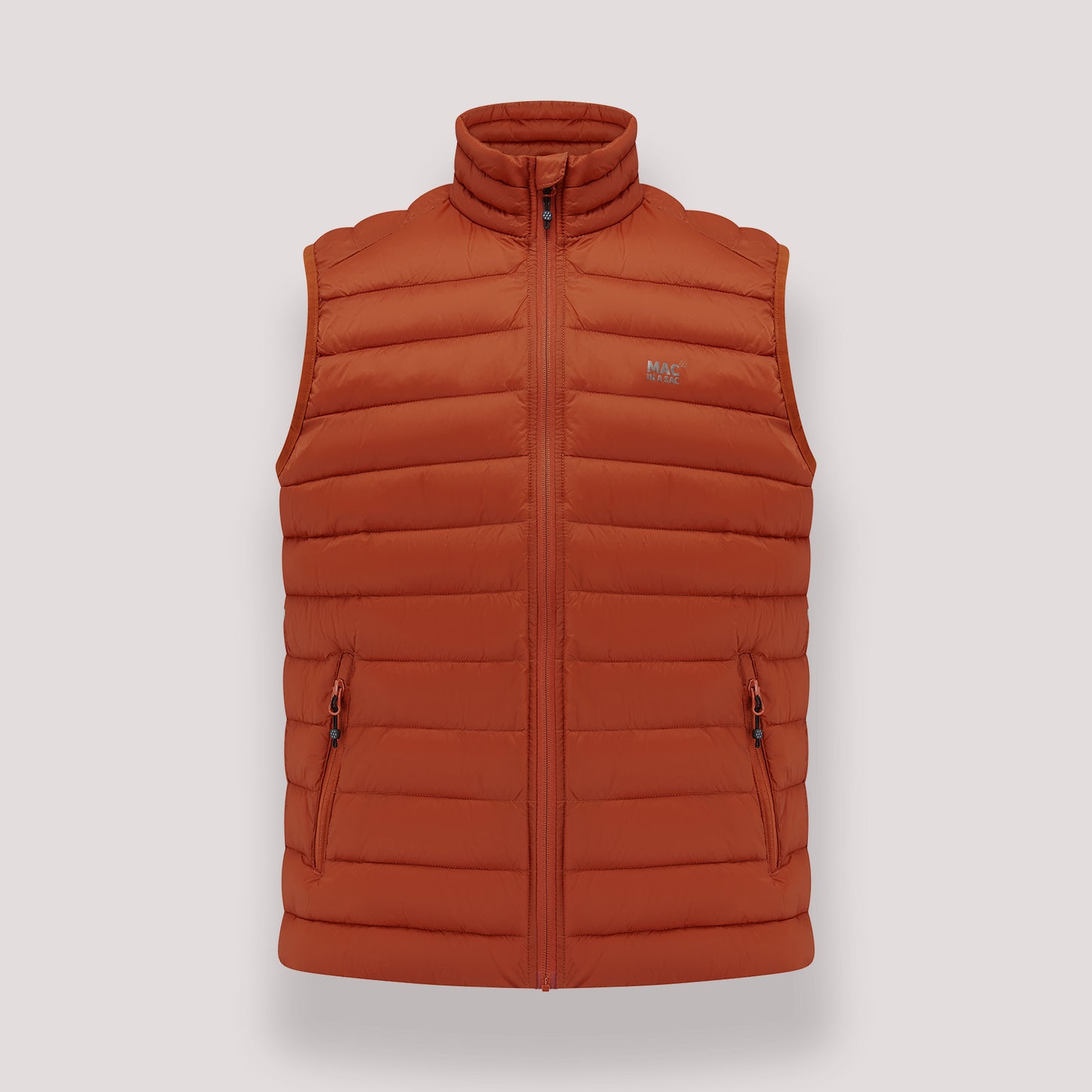 Synergy - Men's Insulated Gilet - Burnt Orange
