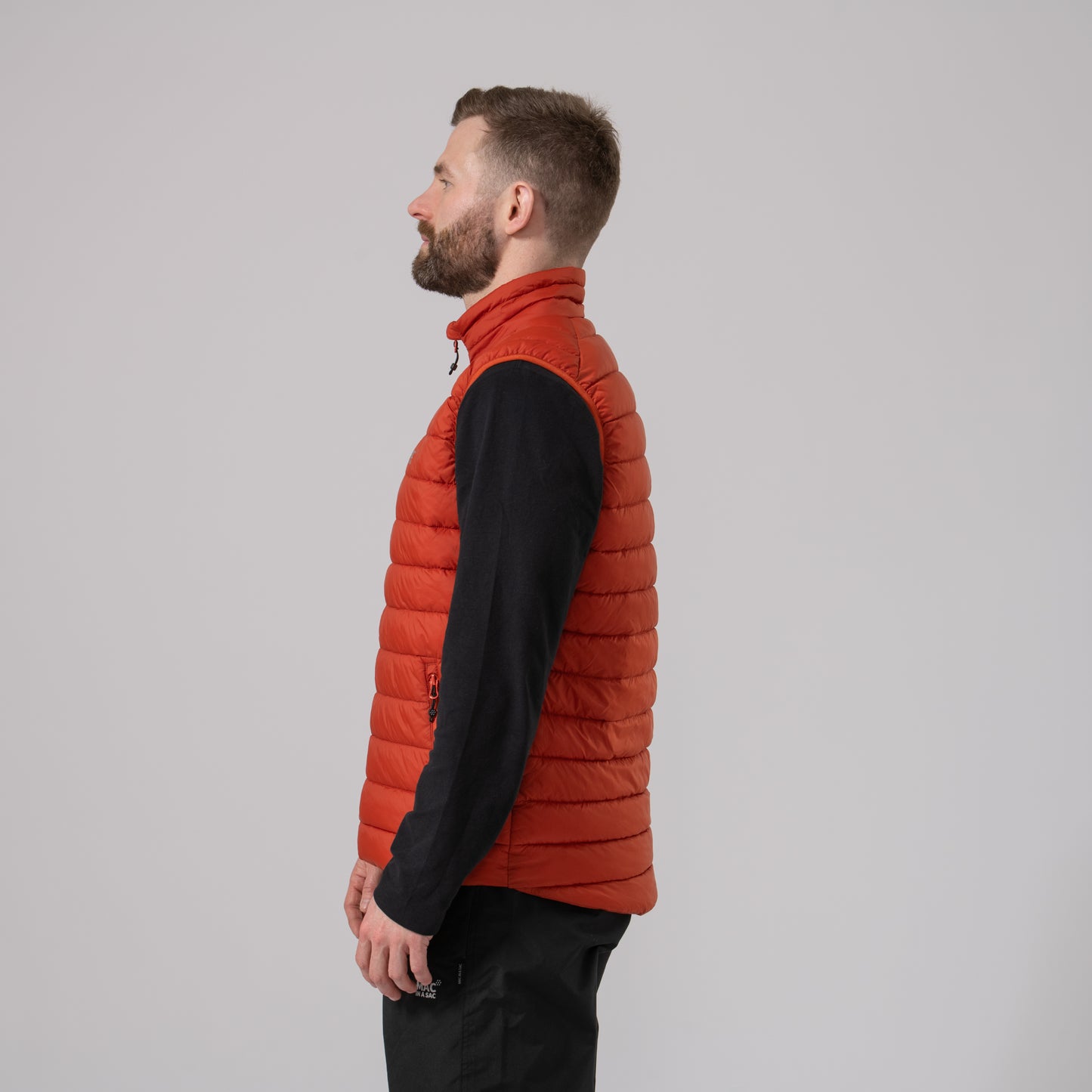 Synergy - Men's Insulated Gilet - Burnt Orange