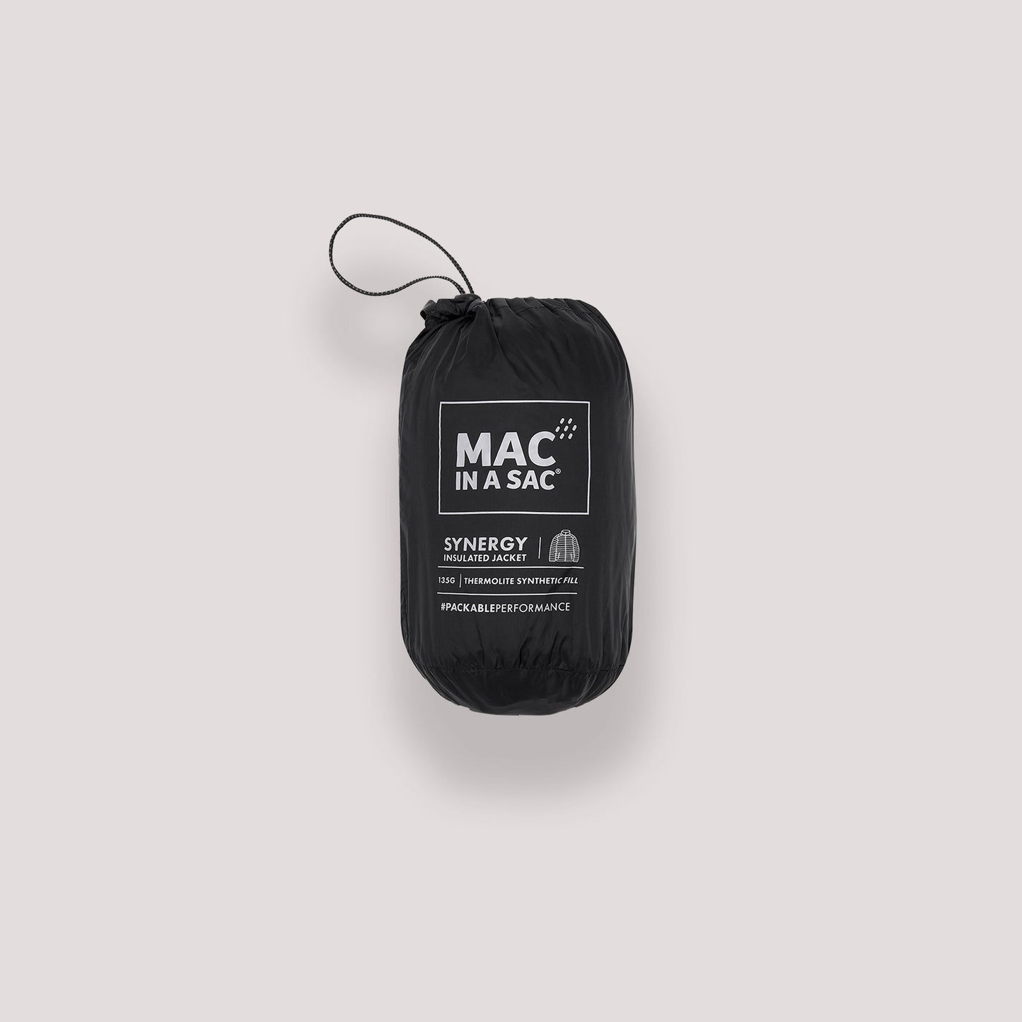 Synergy - Men's Insulated Jacket - Jet Black