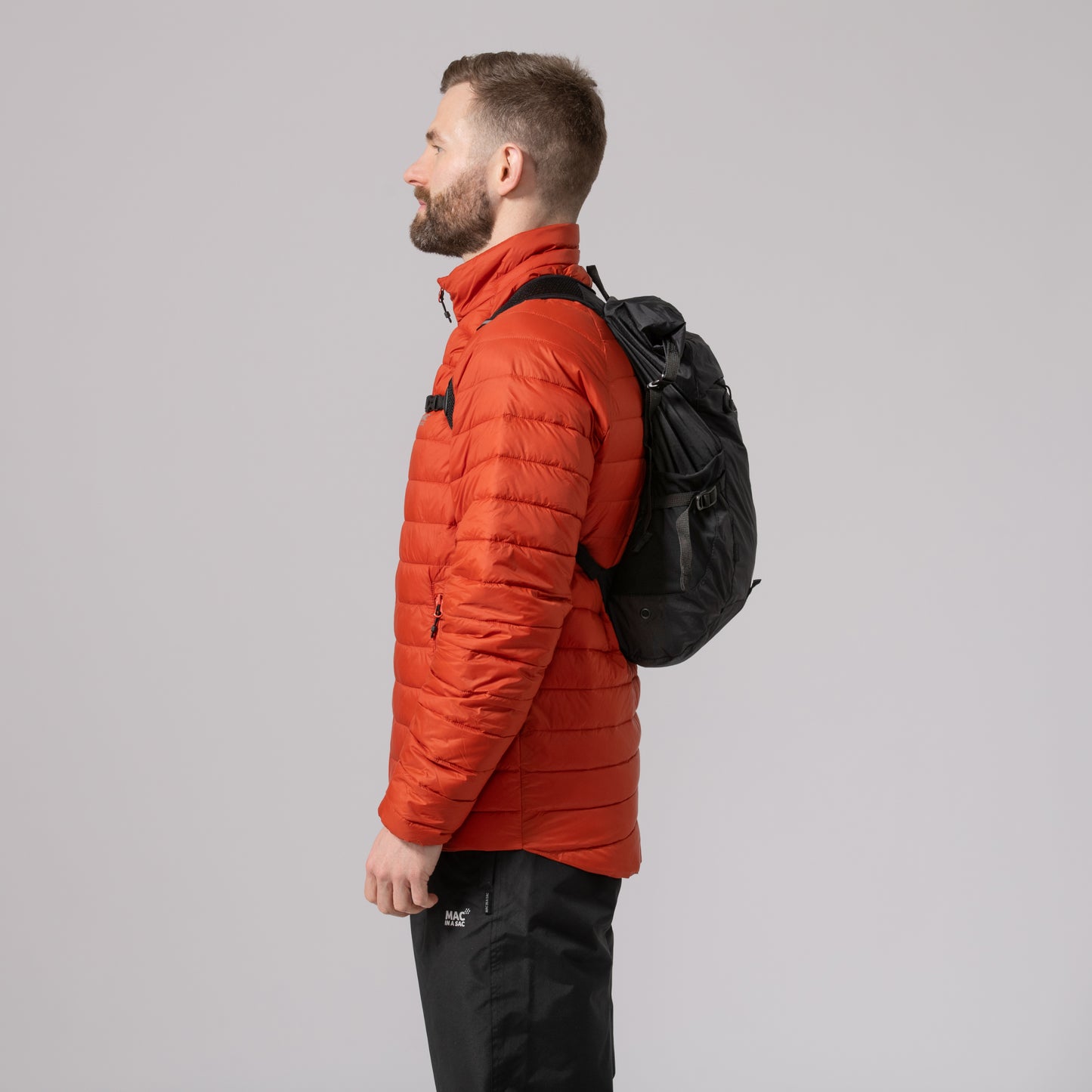 Travelite Packable Waterproof Backpack - Jet Black