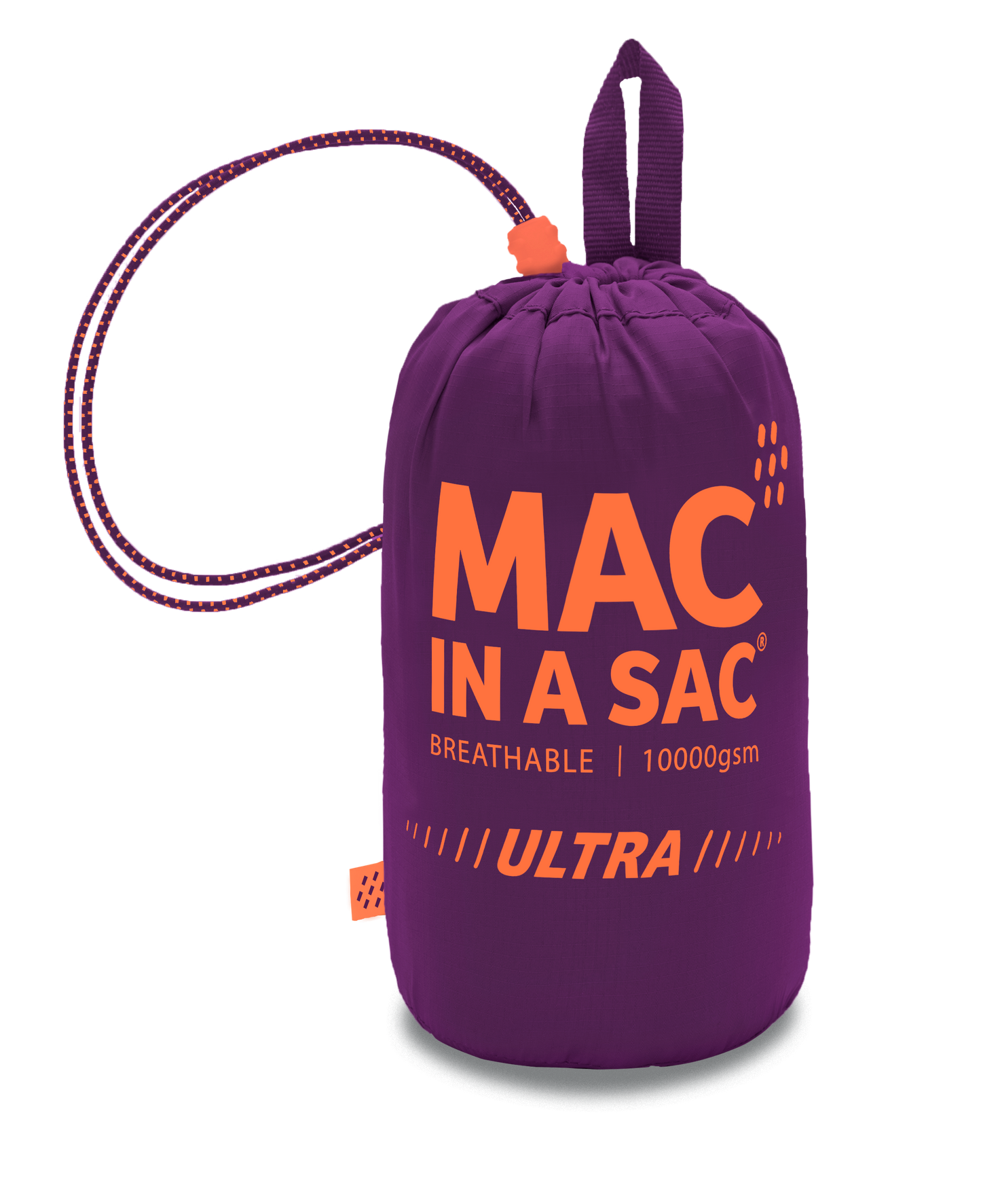 Ultra Packable Running Jacket - Electric Violet