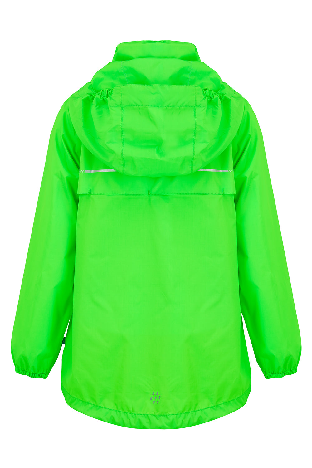 Origin Mini Packable Waterproof Kids Jacket - Neon Green