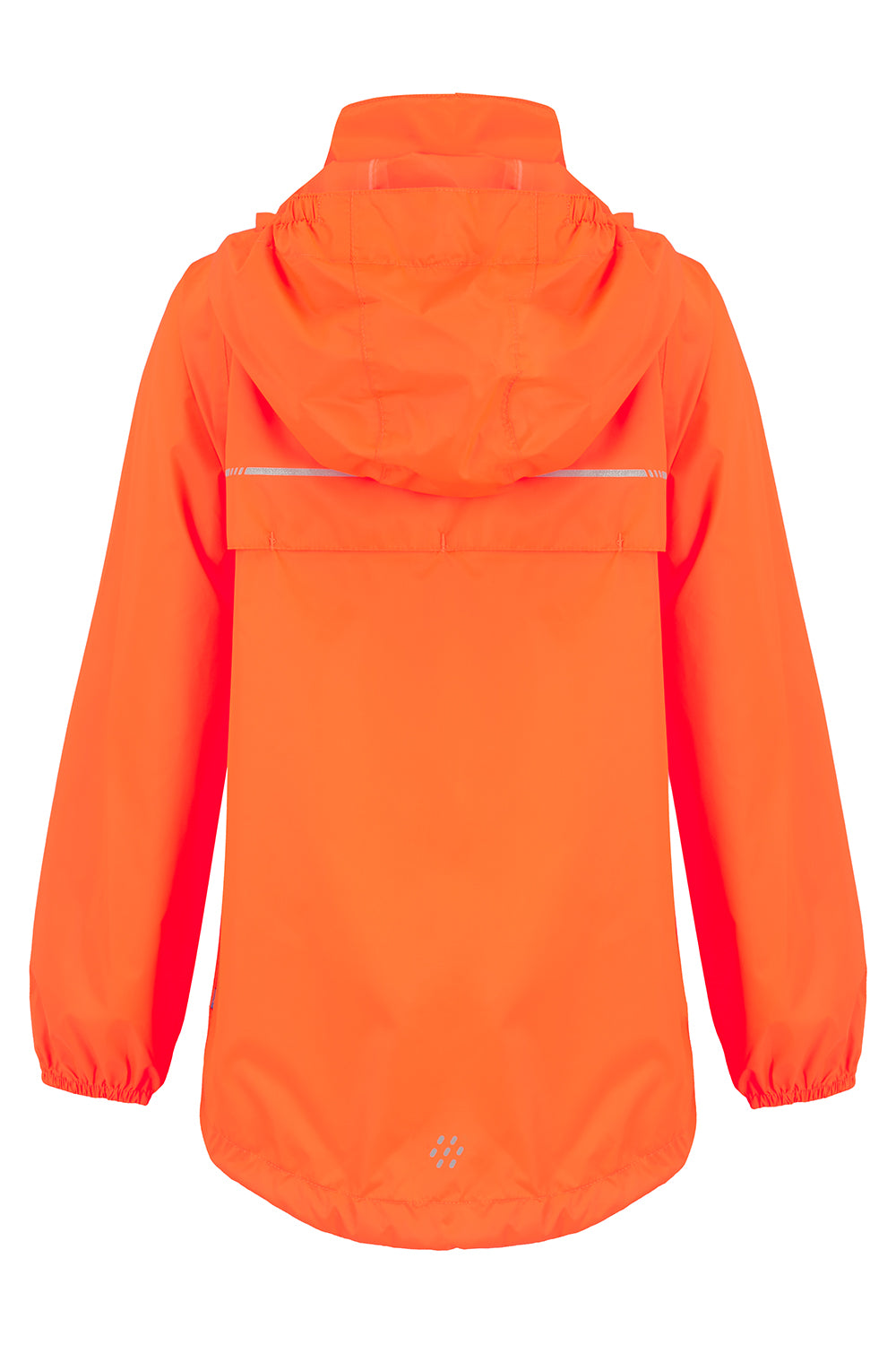 Origin Mini Packable Waterproof Kids Jacket - Neon Orange