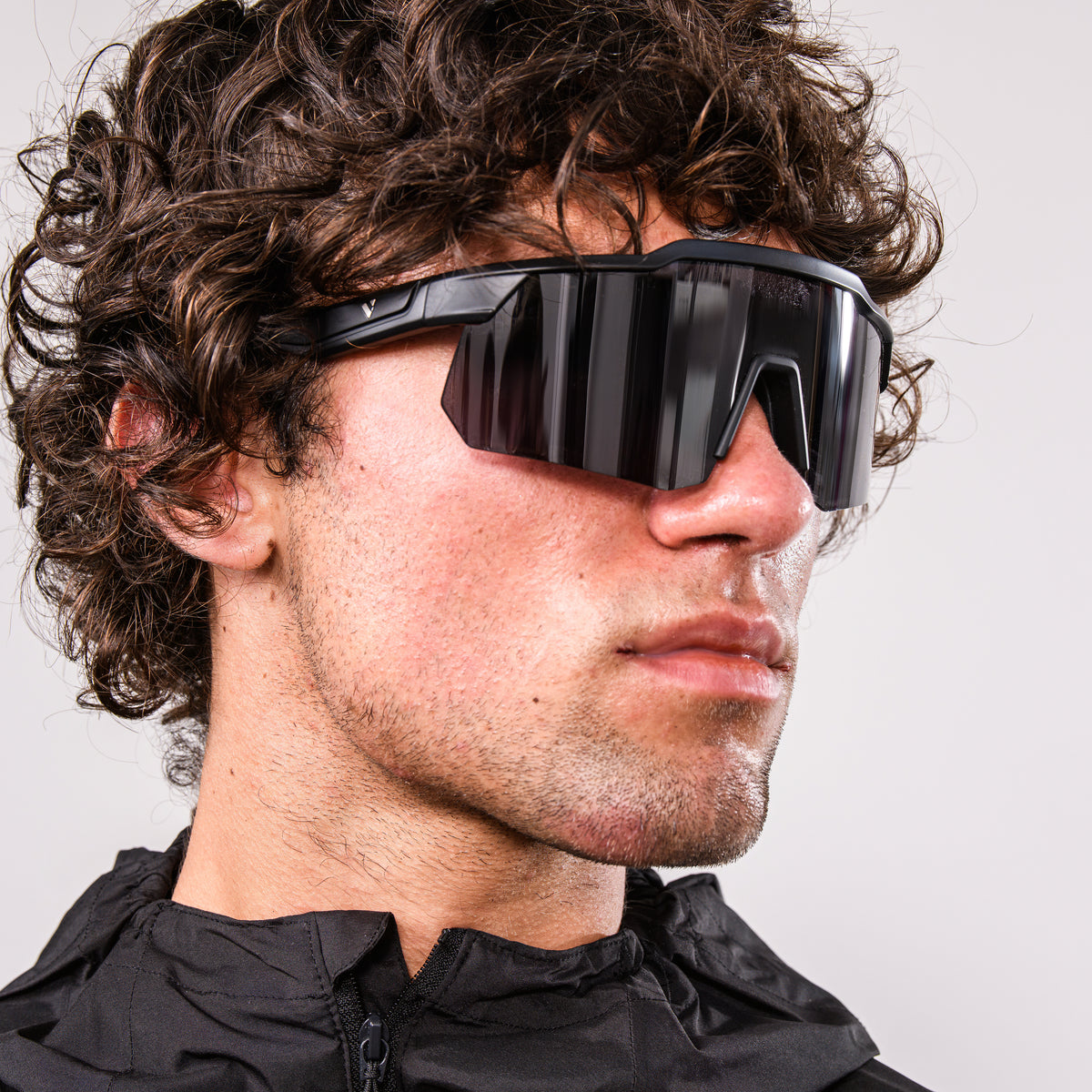 Apex Sunglasses -  Matt Black/Black Lens