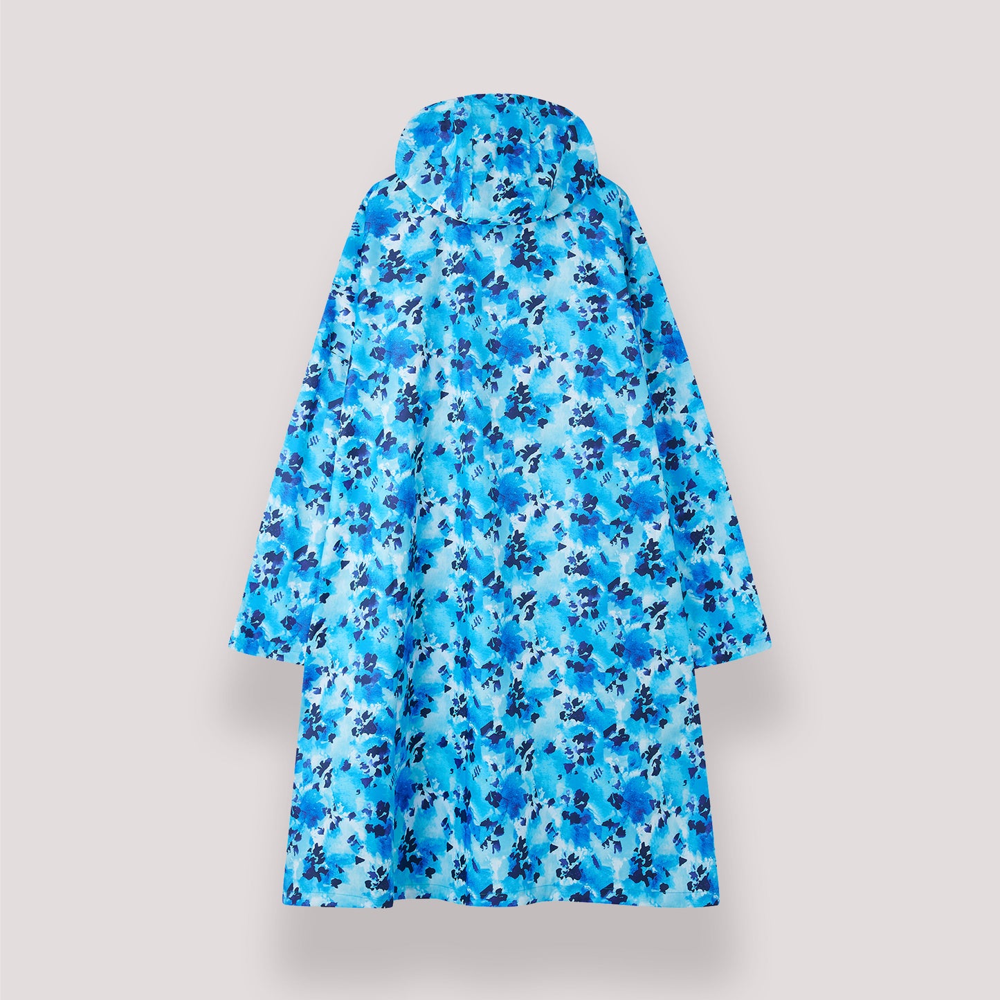 Poncho Packable Waterproof Cape - Blue Daze
