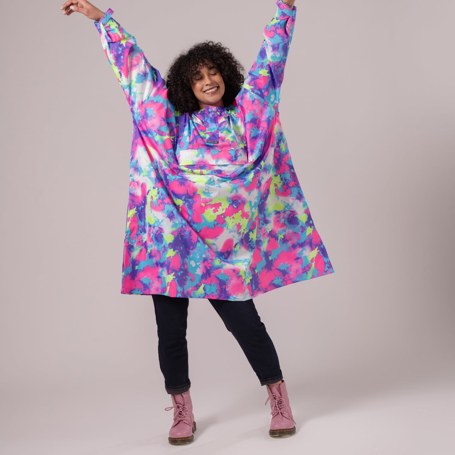 Poncho Packable Waterproof Cape - Soft Focus