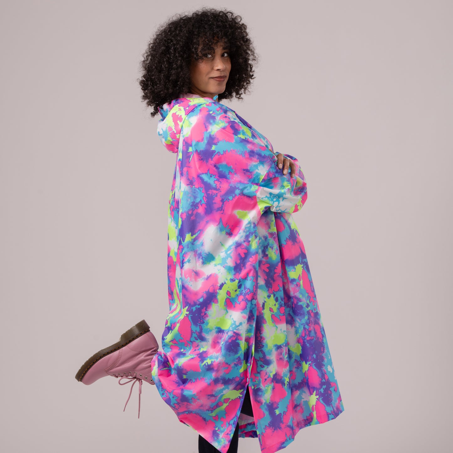Poncho Packable Waterproof Cape - Soft Focus