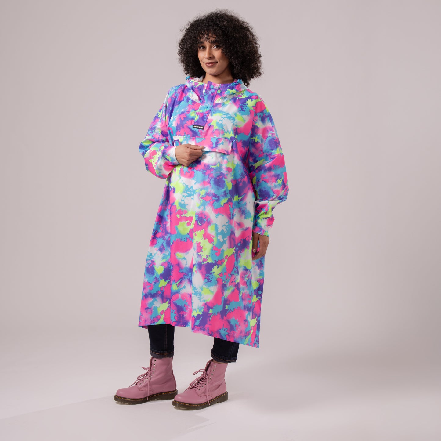 Poncho Packable Waterproof Cape - Soft Focus