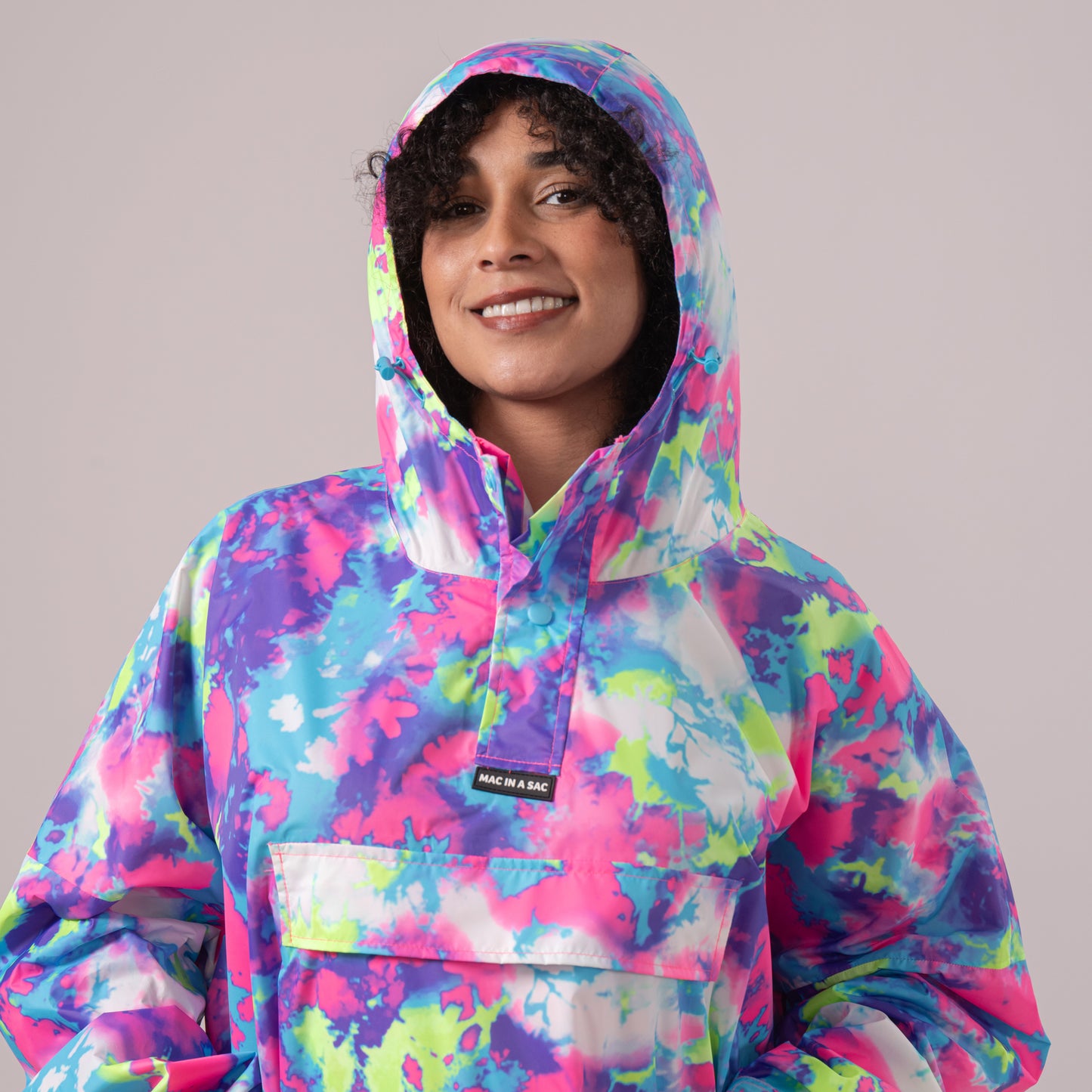 Poncho Packable Waterproof Cape - Soft Focus