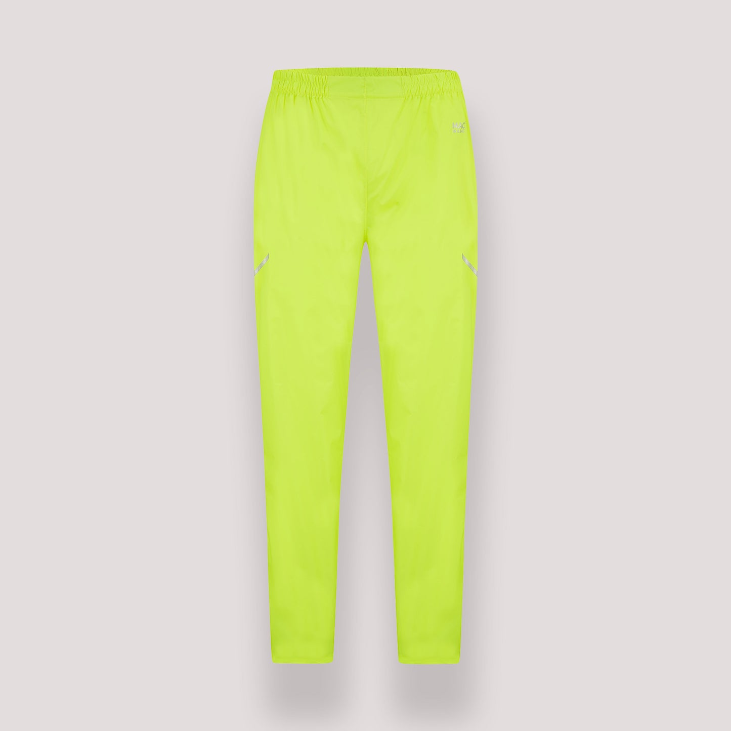 Origin Packable Full Zip Waterproof Overtrousers - Neon Yellow