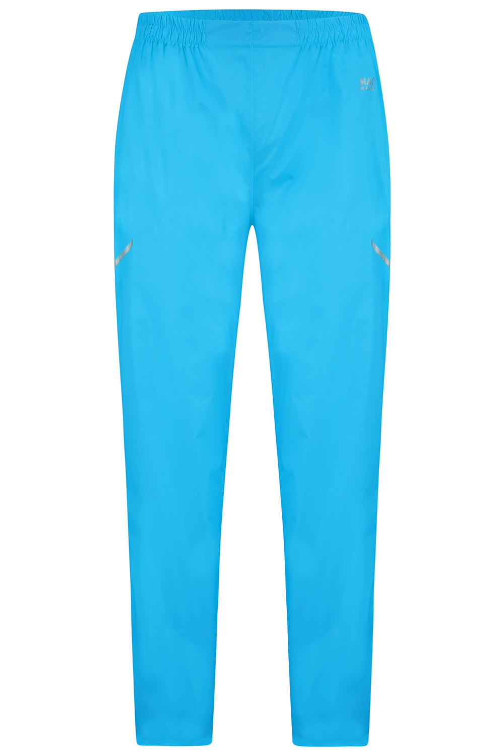 Origin Packable Full Zip Waterproof Overtrousers - Neon Blue