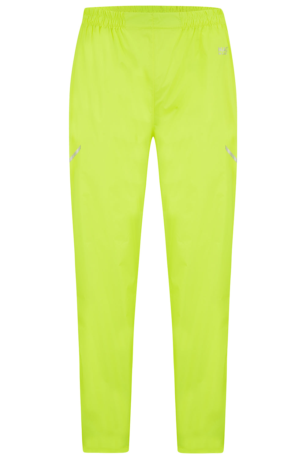 Origin Packable Full Zip Waterproof Overtrousers - Neon Yellow