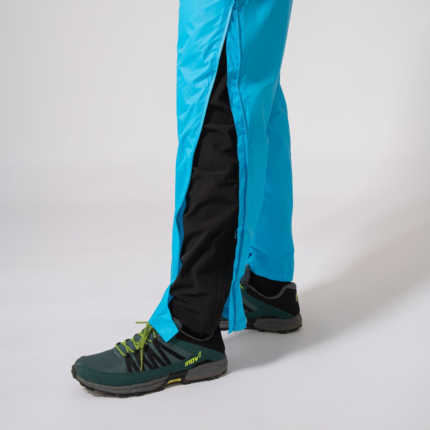 Origin Packable Full Zip Waterproof Overtrousers - Neon Blue