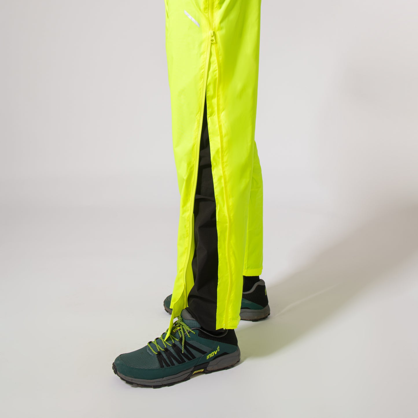 Origin Packable Full Zip Waterproof Overtrousers - Neon Yellow
