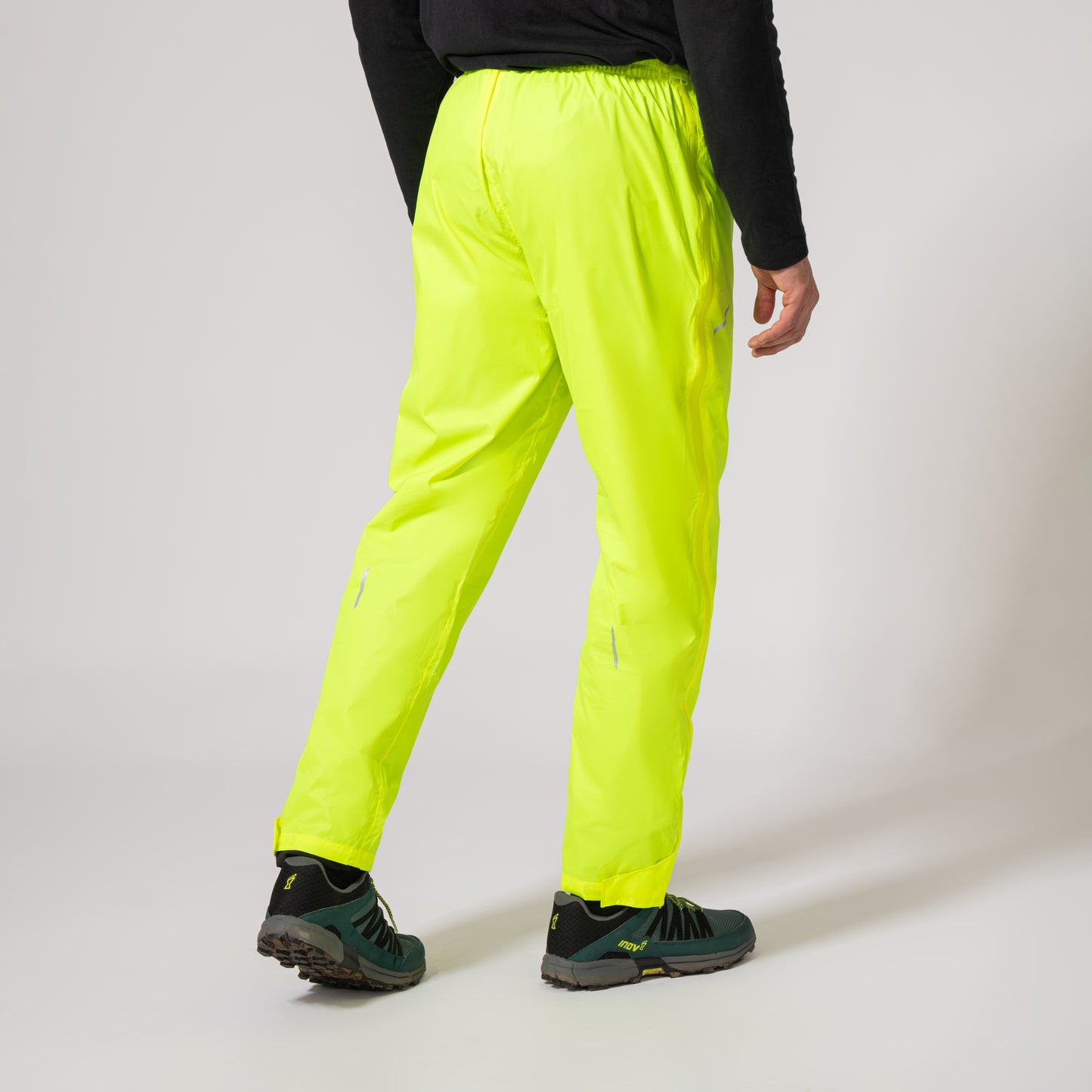 Origin Packable Full Zip Waterproof Overtrousers - Neon Yellow