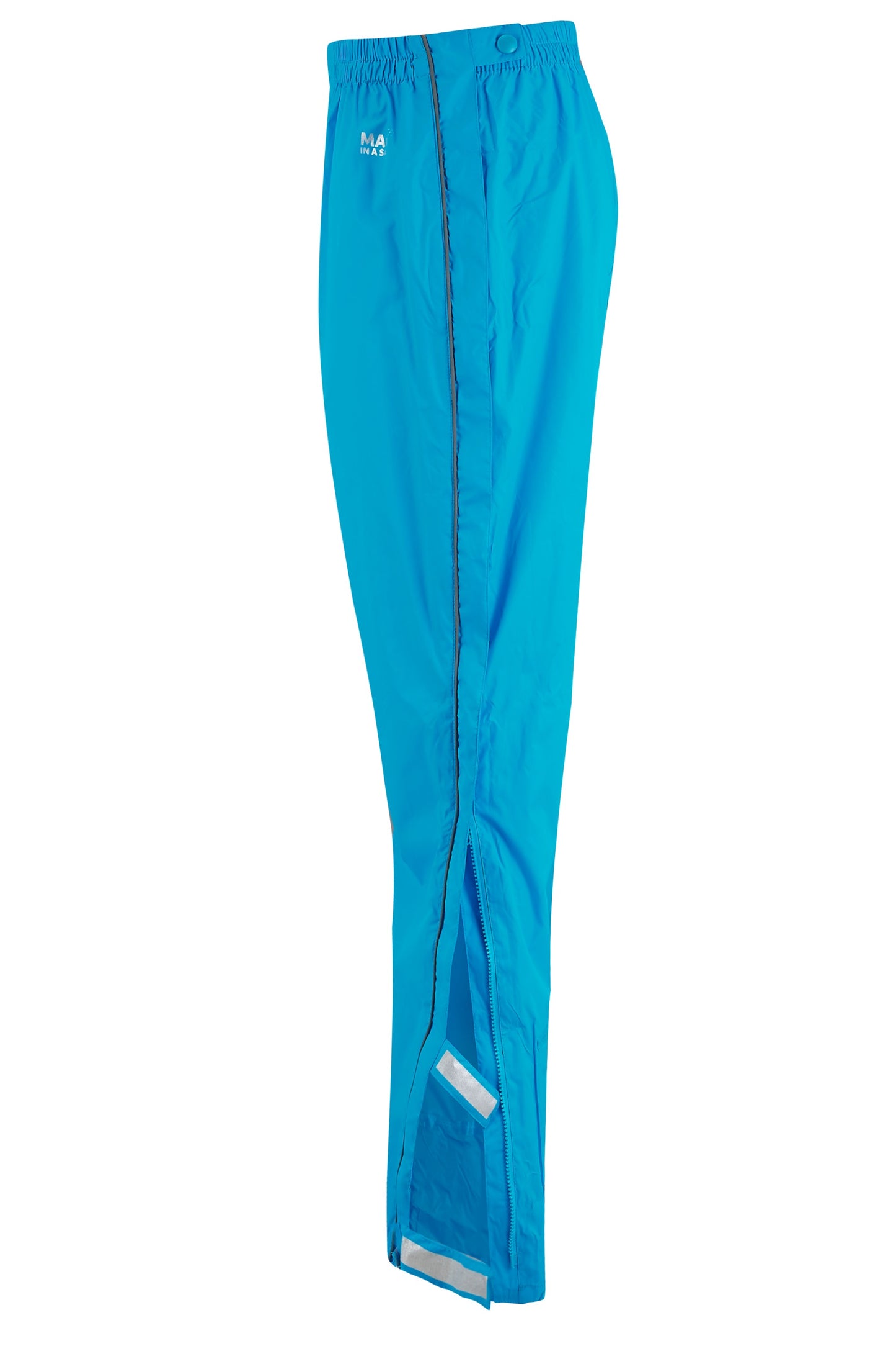 Origin Packable Full Zip Waterproof Overtrousers - Neon Blue 7000