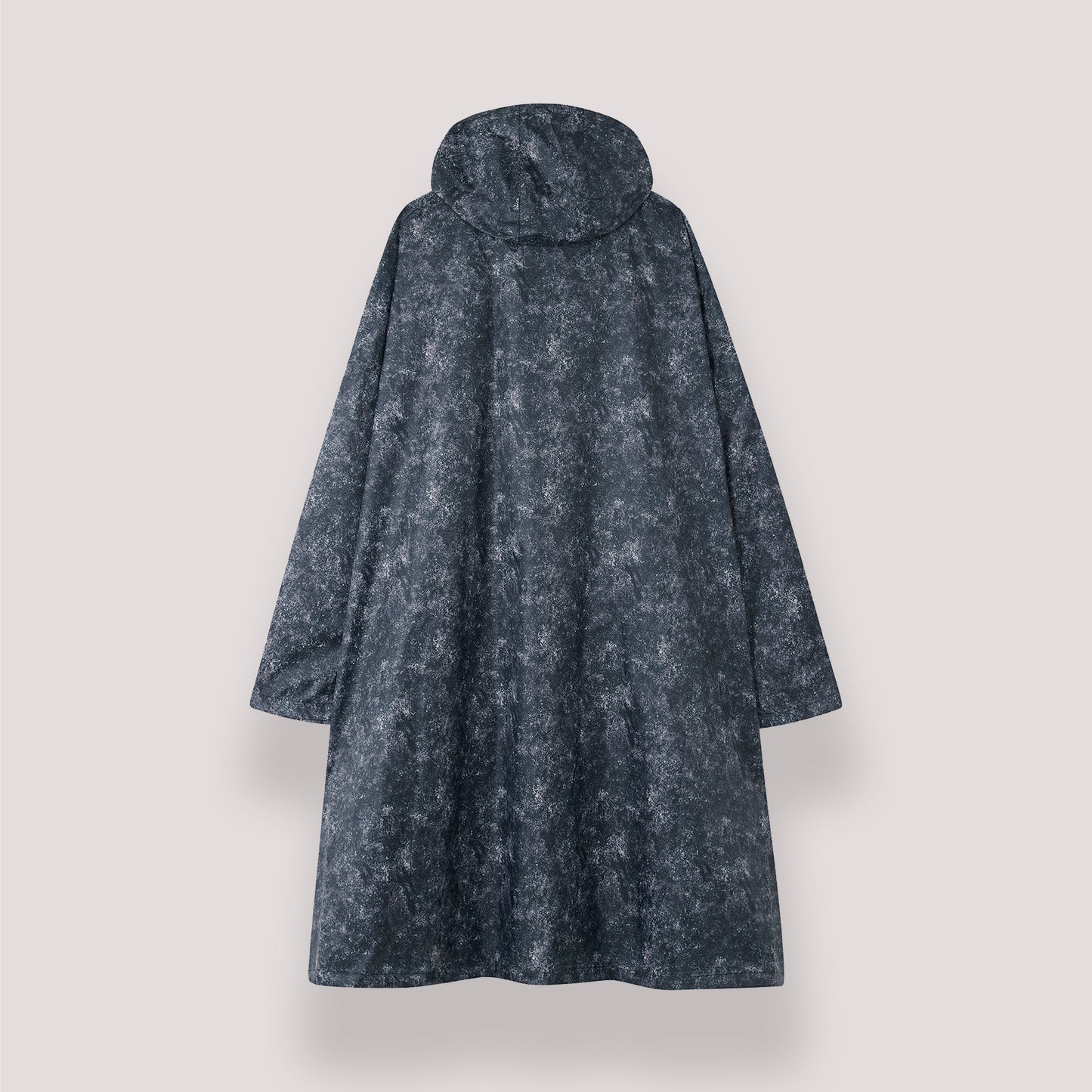 Poncho Packable Waterproof Cape - Graphite Etch