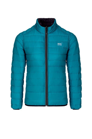 Polar - Womens Reversible Down Jacket - Jet Black Teal