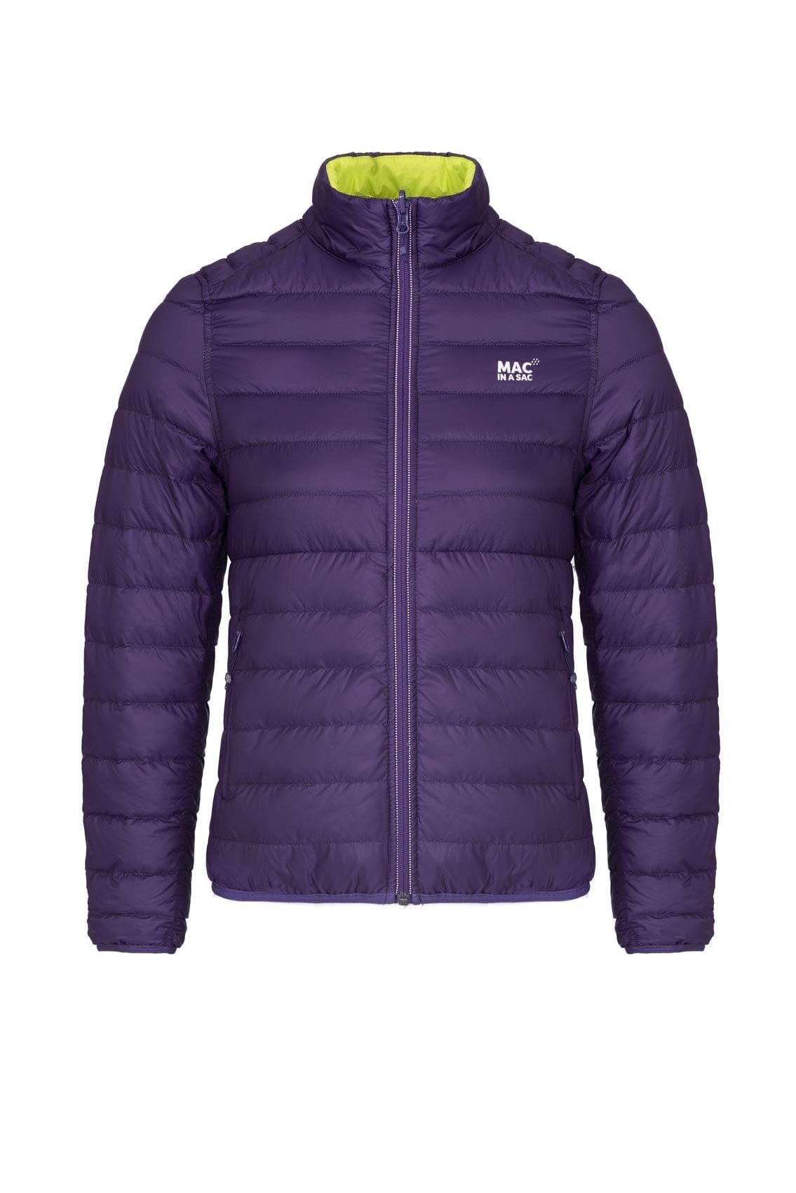 Polar - Womens Reversible Down Jacket - Grape Lime Punch