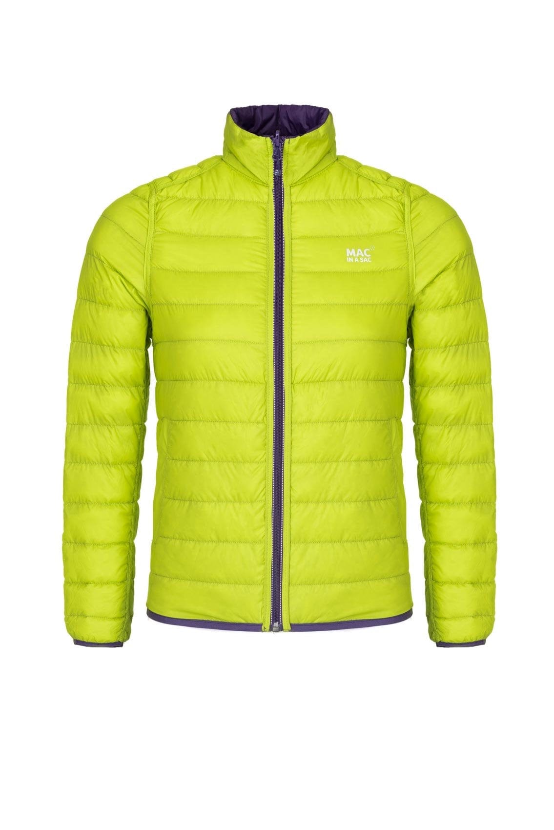 Polar - Womens Reversible Down Jacket - Grape Lime Punch