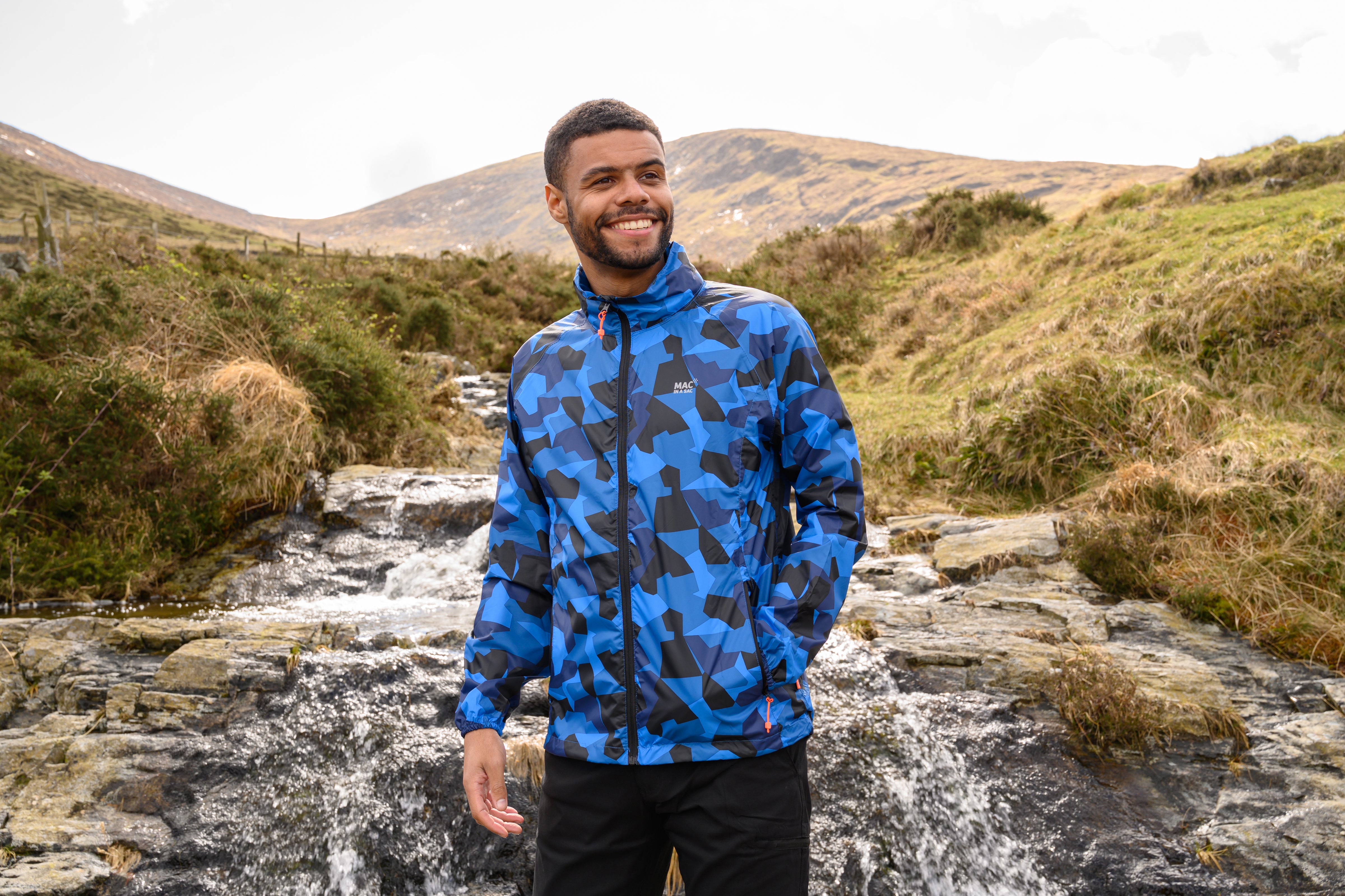 Origin Jacket. Packable Waterproof Mac in a Sac