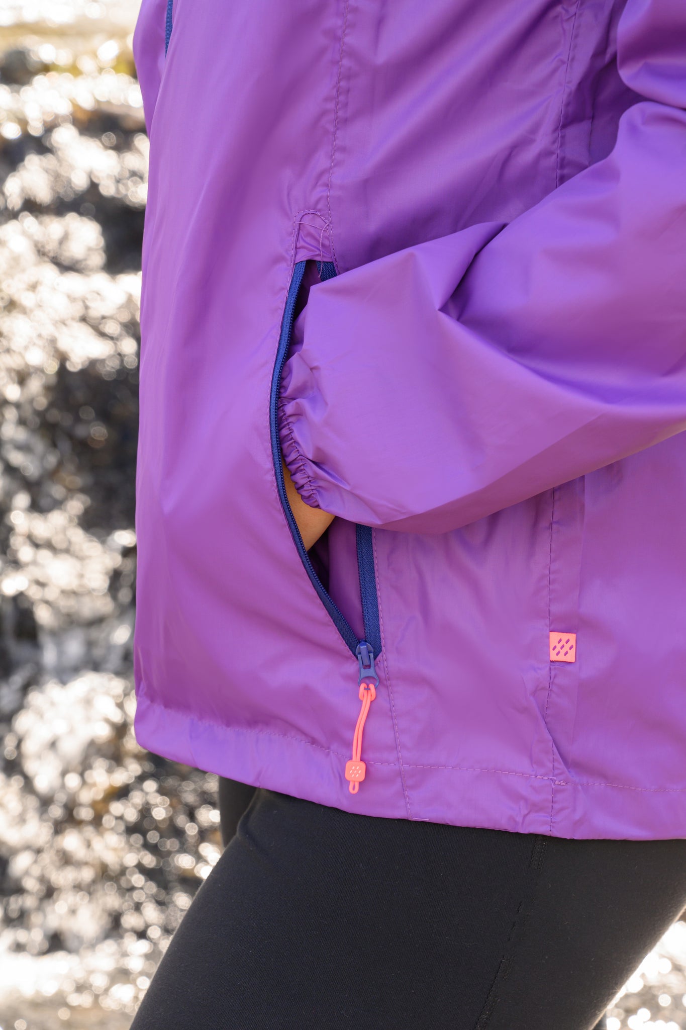 Origin Packable Waterproof Jacket - Purple
