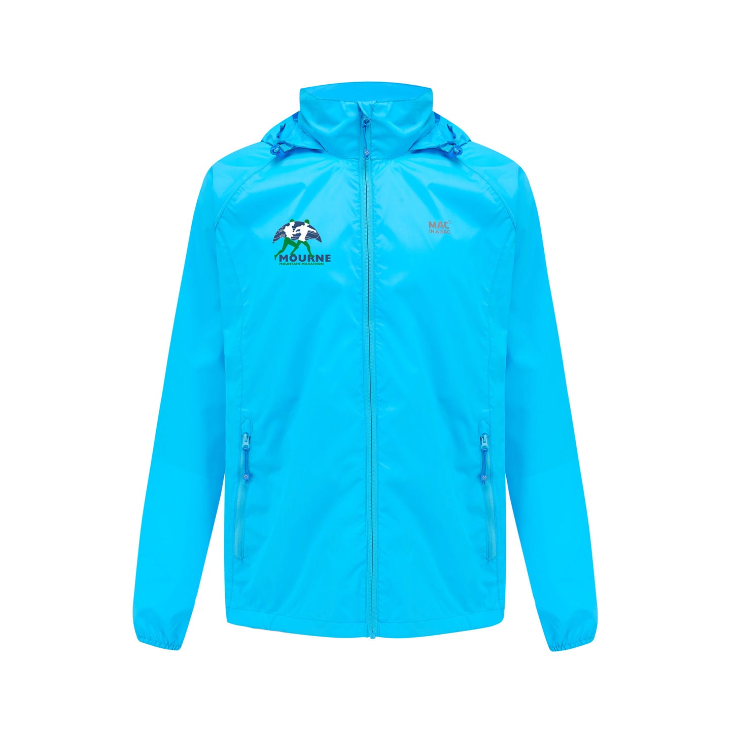 Origin Packable Waterproof Jacket - Mourne Mountain Neon Blue