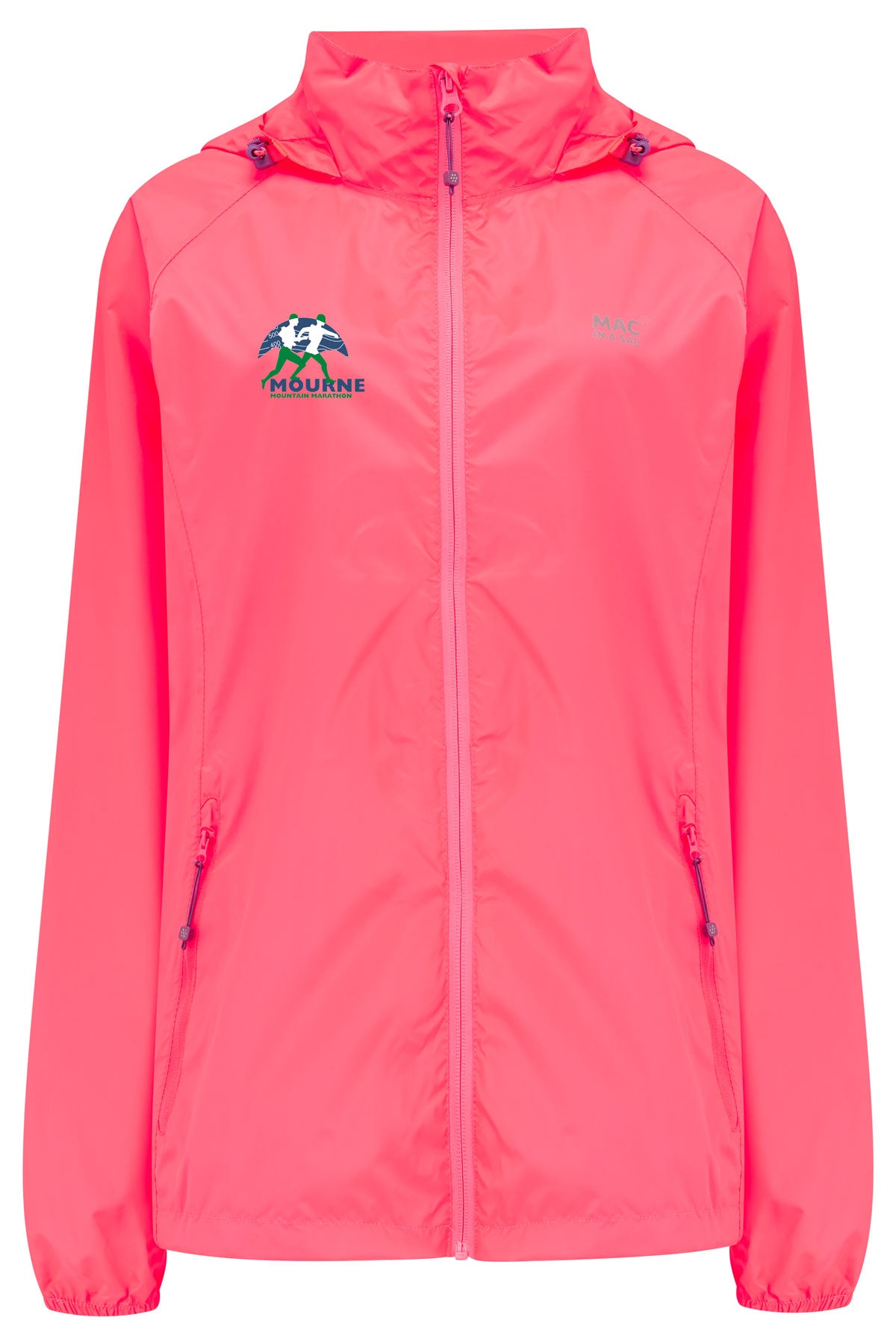 Origin Packable Waterproof Jacket - Mourne Mountain Neon Watermelon