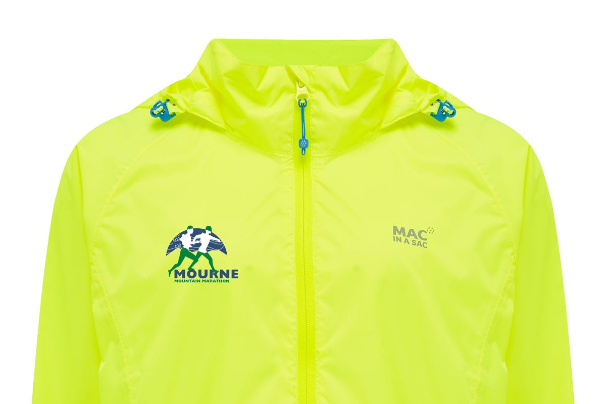 Origin Packable Waterproof Jacket - Mourne Mountain Neon Yellow