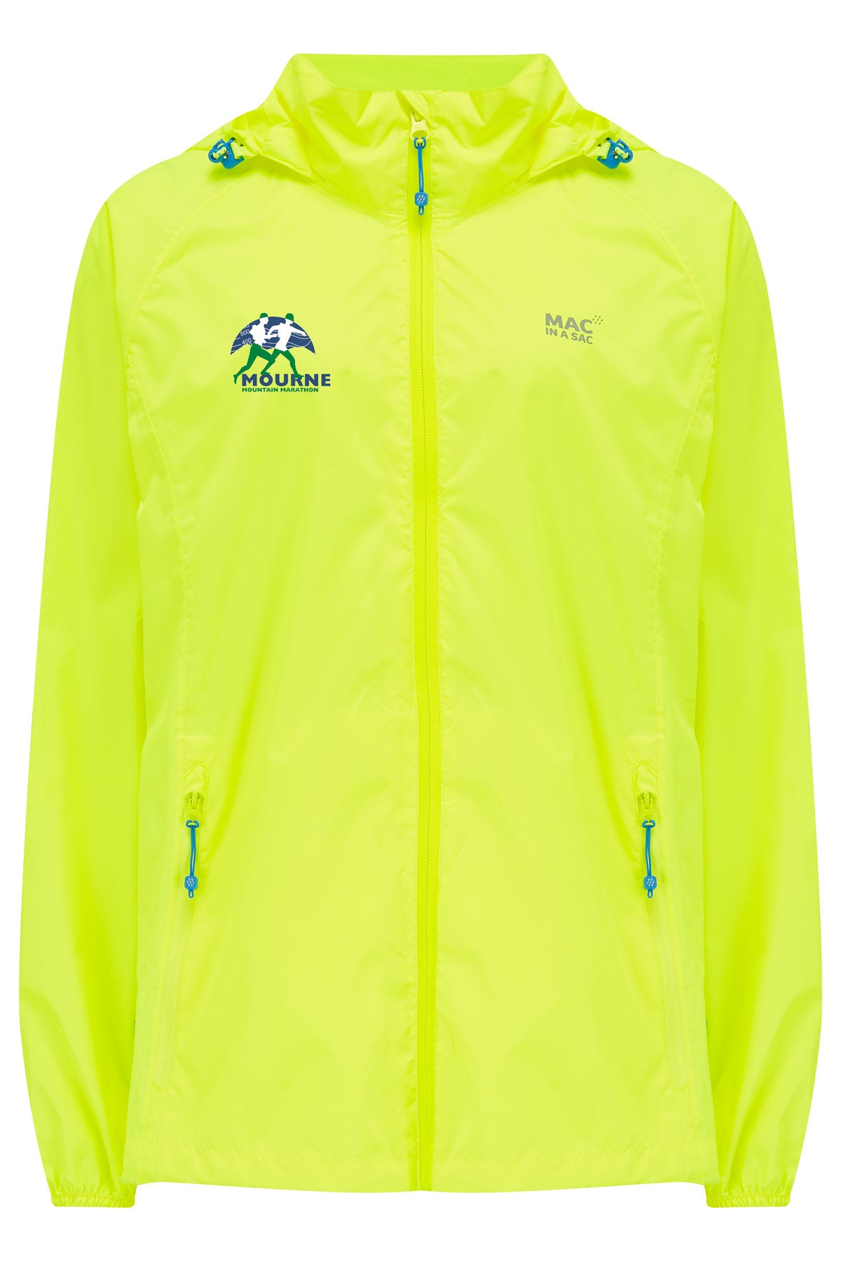 Origin Packable Waterproof Jacket - Mourne Mountain Neon Yellow