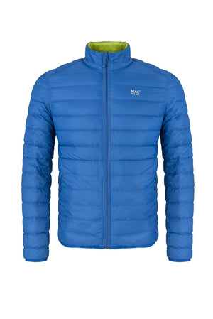 Polar - Packable Men's Down Jacket - Electric Blue Lime Punch