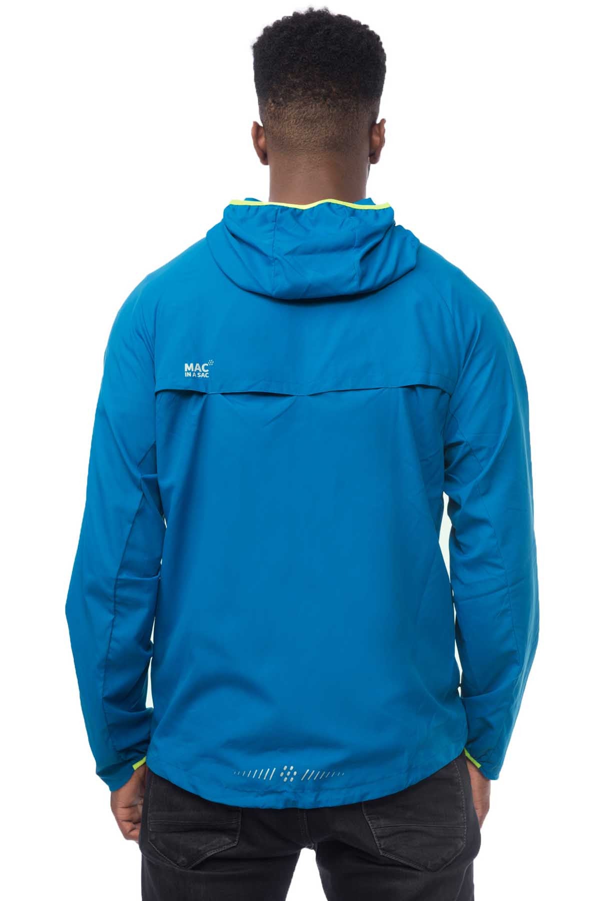 Ultra Packable Running Jacket Blue Spark – Mac in a Sac