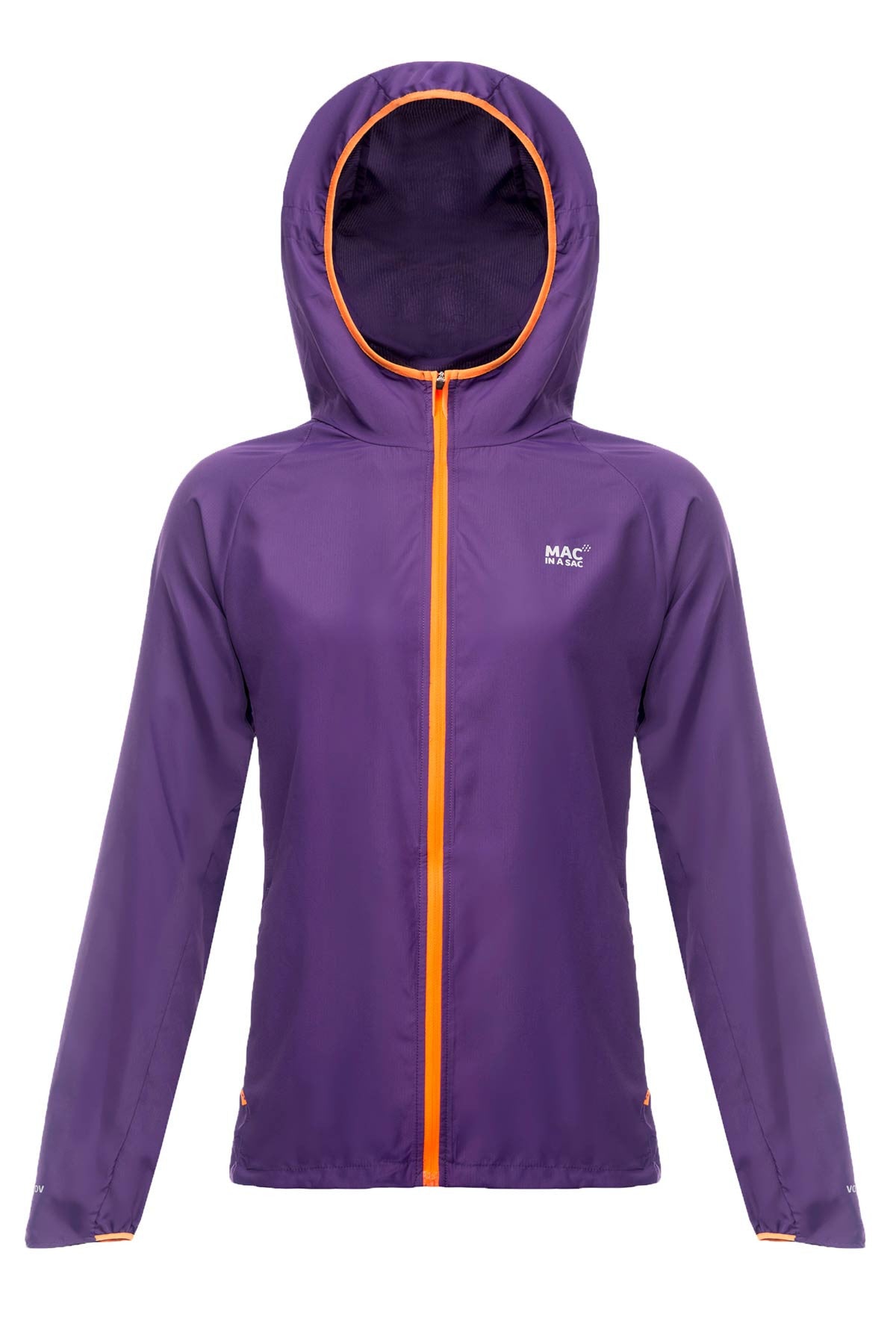 Ult R Logo Jacket Ultra Packable Running Jacket - Electric Violet – Mac in a Sac