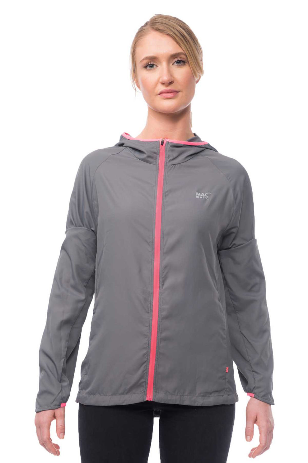 Ult R Logo Jacket Ultra Packable Running Jacket - Shadow – Mac in a Sac