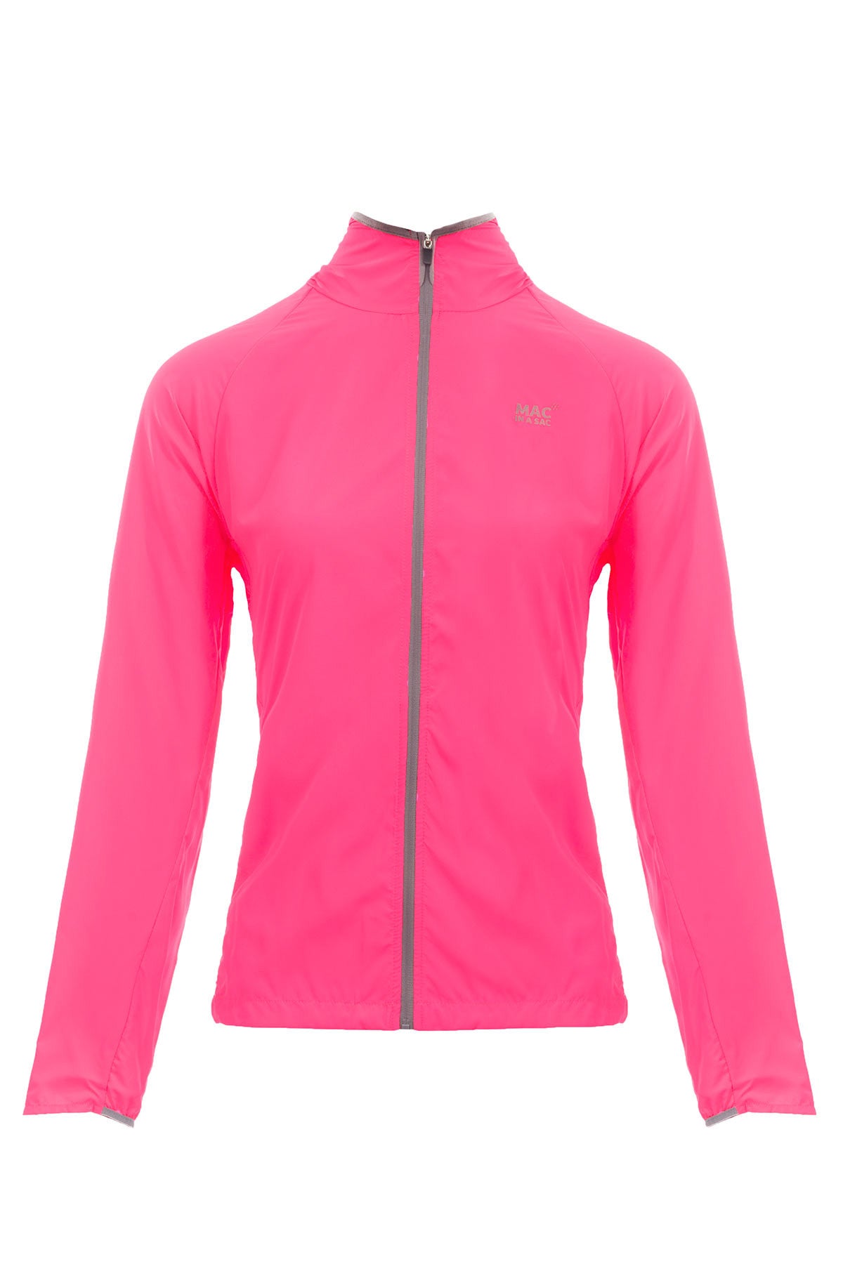 Ultra Packable Running Jacket - Neon Pink